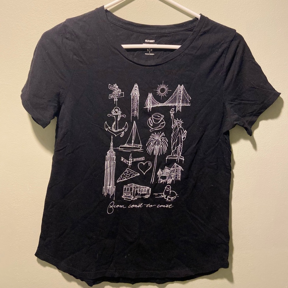 Black t-shirt